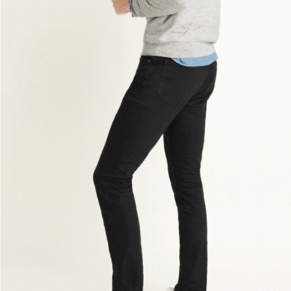 Jcrew factory men’s slim fit black jeans size 34/30